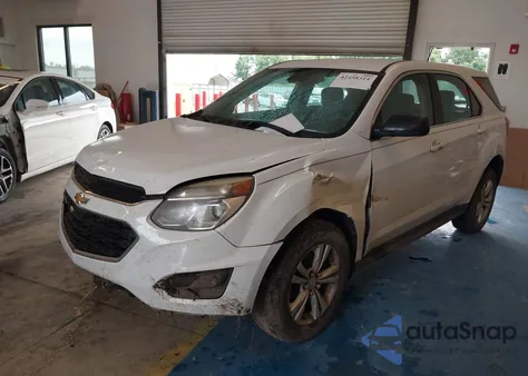 2016 Chevrolet Equinox Ls из США, поврежденный, VIN 2GNALBEK6G1164053